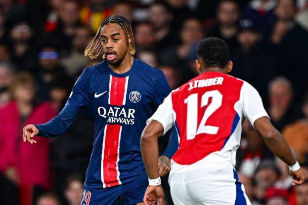 Bradley Barcola lọt vào tầm ngắm của Arsenal